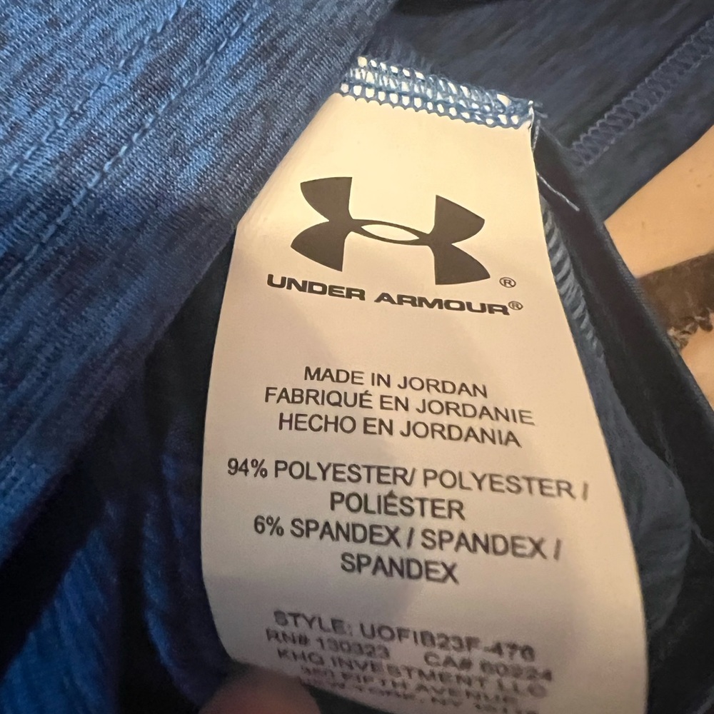 NWT Under Armour Atlantis Blue KIDS Hoodie - Picture 6 of 6